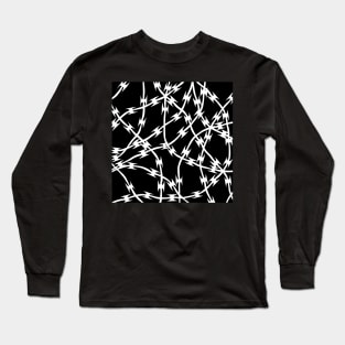 Barb Black Long Sleeve T-Shirt